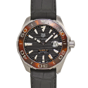 【クーポンで値引!ポイント3倍!】 タグホイヤー TAG HEUER アクアレーサー キャリバー5 オートマティック WAY201N.FT6177 自動巻 メンズ 腕時計 研磨仕上げ済み 【中古】
