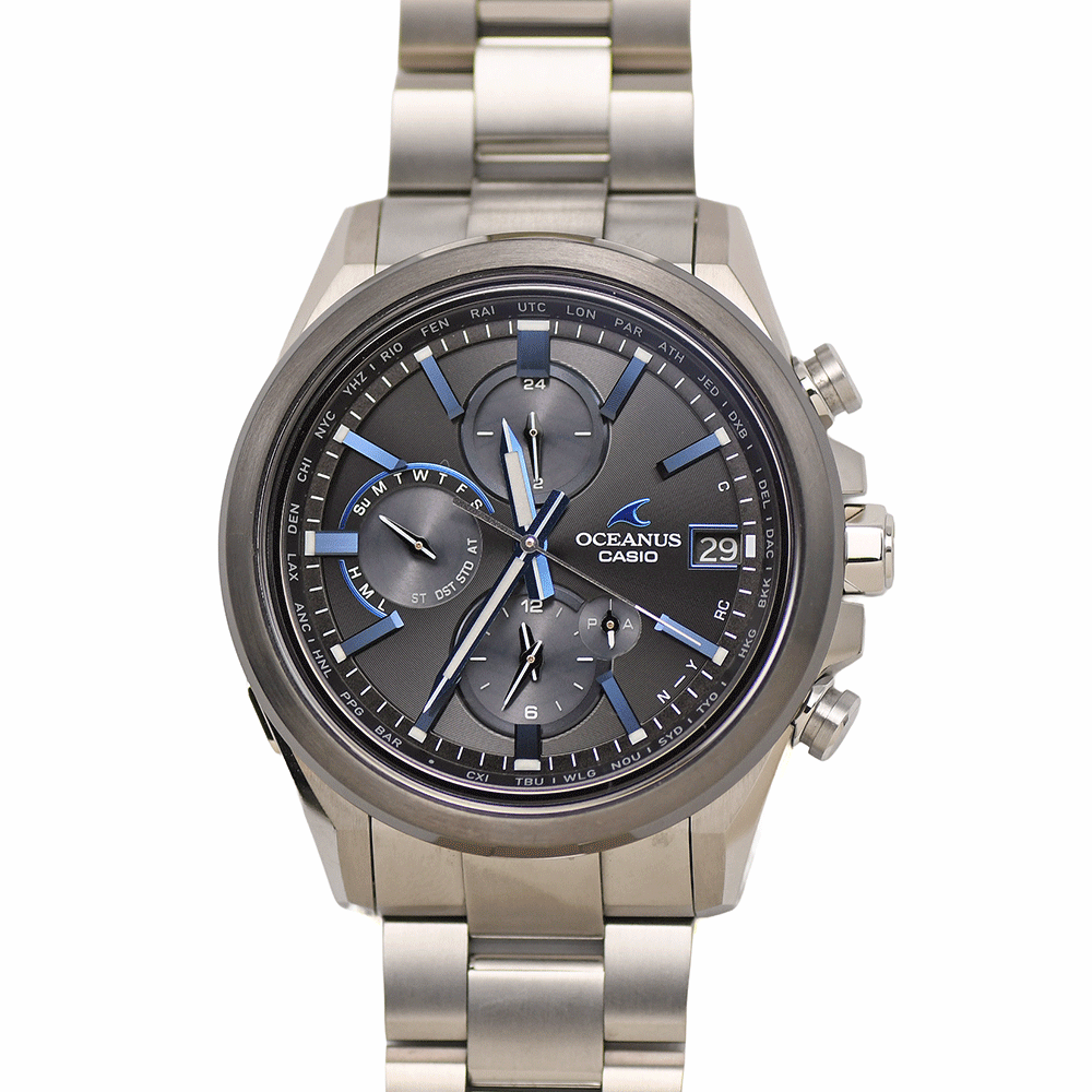 時計 CASIO OCEANUS OCW-T410 Casio Oceanus Solar Ocw-t410 Chronograph Men's Watch 2010