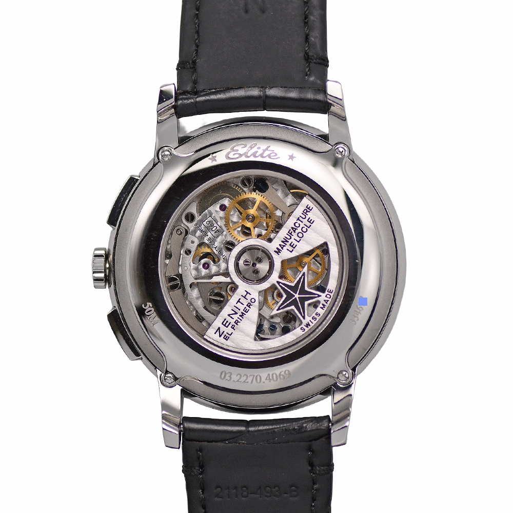 【送料無料】腕時計　プラチナメンズクロノグラフローマ genava platinum mens 3 eye chronograph cz roman numeral watch 39mm