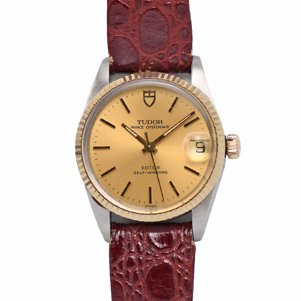 新入荷 チュードル チューダー TUDOR プリンスオイスターデイト ユニセックス 男女兼用 自動巻 アンティーク コンビ 72033 研磨仕上げ済み 【中古】