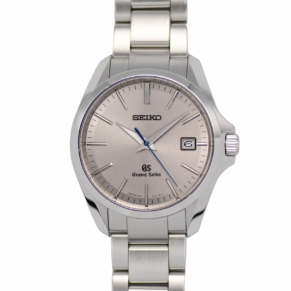 【クーポンで5％OFF！さらにポイント5倍！】 SEIKO グランドセイコー ヘリテージコレクション マスターショップ限定 メンズ クォーツ キャリバー9F62搭載 シルバー SBGX085 【中古】