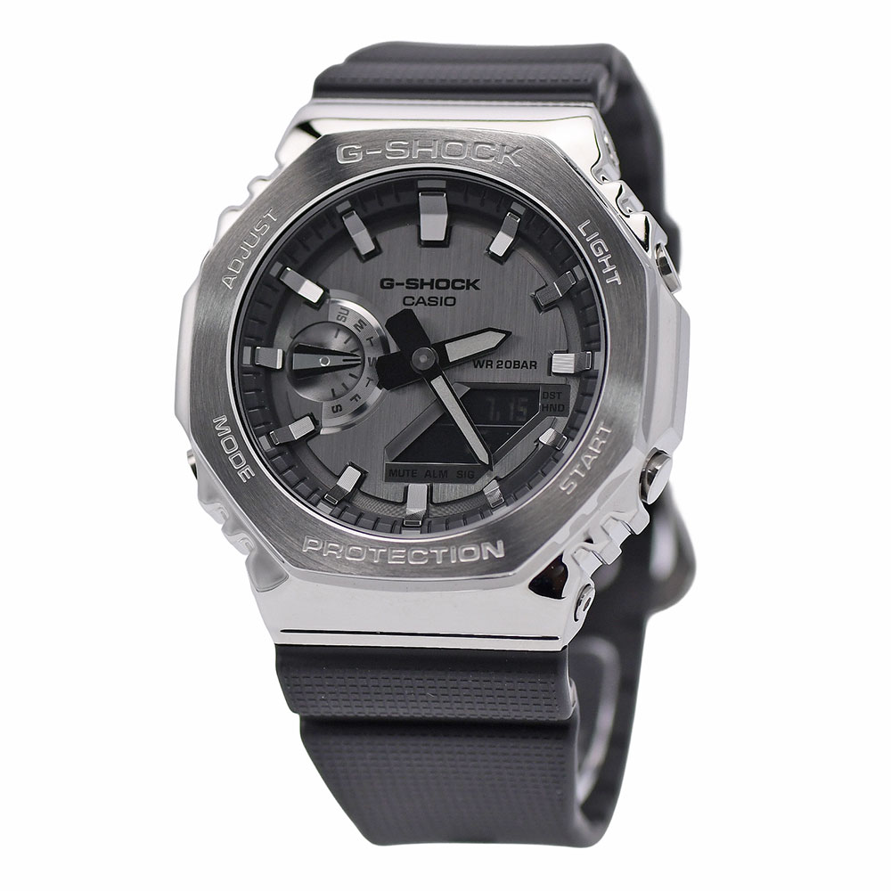 楽天市場】gm-2100 g-shock（文字盤カラーシルバー）の通販