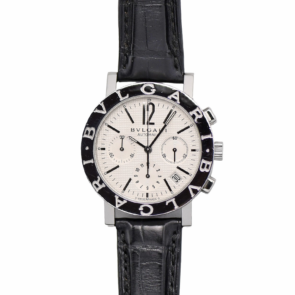 【クーポンでお得×さらにポイントUP】 BVLGARI ブルガリブルガリ クロノグラフ 38MM オ ...