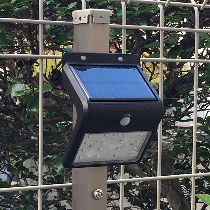 ソーラーセンサライト ソーラーライト 16LED 4個セット