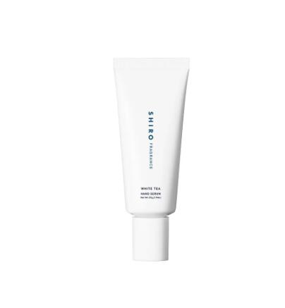 ★箱なし★SHIRO ホワイトティー ハンド美容液 55g 集中ケア 乾燥 手荒れ シロ 送料無料 WHITE TEA HAND SERUM チューブ ハンドケア ハンドクリーム 潤い ヴェール 保湿 ホホバオイル がごめ昆布 ガーナシアバター ウォータリー テクスチャー 爽やかなシトラス調 ●追跡発送