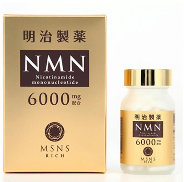 明治製薬 NMN 6000 Rich 30日分 60粒 「日本製」ニコチンアミドモノヌクレオチド含有加工食品 疲労回復 健康食品 健康補助食品