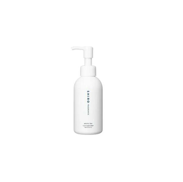 Rakuten - ★箱なし★SHIRO　シロ　ホワイトティー　クレイハンドソープ　145ml　送料無料　ハンドソープ　手洗い　ホワイトティーの香り　プレゼント　ギフト　引っ越し祝い　新築祝い　スクラブ