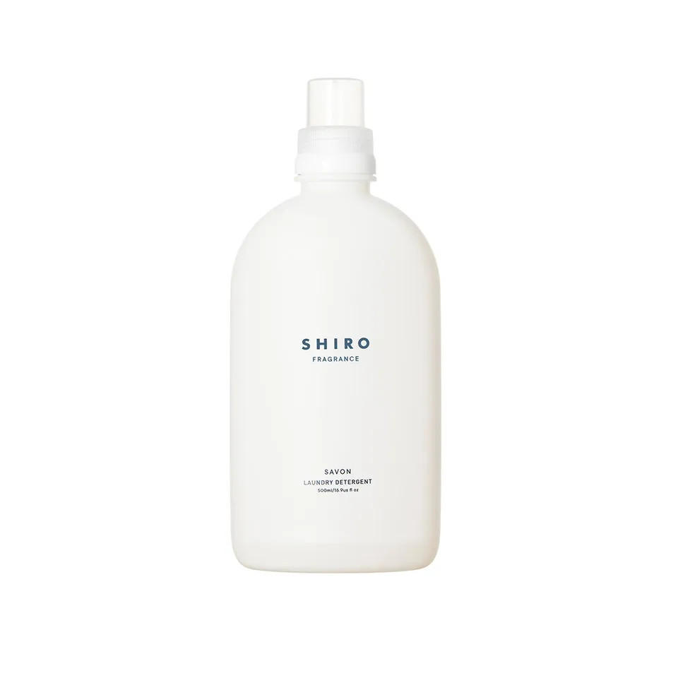 ★箱なし★SHIRO シロ サボン ランドリーリキッド FRAGRANCE SAVON LAUNDRY DETERGENT 500mL(1本で約20回分) フレグランス 芳香剤 ほんのり 優しい 香り 爽やか 楽しい 癒し フルーツ 清潔感 透明感 洗濯 洗剤 植物由来 プレゼント ギフト お返し ユニセックス ●送料無料
