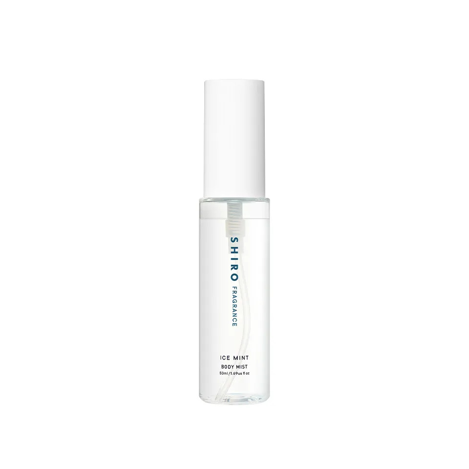 ★箱なし★SHIRO アイスミント ボディミスト 50mL ICE MINT BODY MIST FRAGRANCE スプレータイプ フレグランス フレッシュ 持ち運び アウトドア 全身 汗 お出かけ リフレッシュ 冷感 快適 プレゼント ギフト お出かけ お返し 誕生日 記念日 ユニセックス ●送料無料