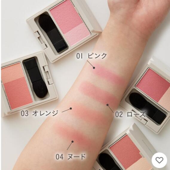 【150円OFFクーポン】【期間限定値下げ】【生産終了】 ナチュラグラッセ チークブラッシュ / 01 ピンク 自然由来 オーガニック【在庫限り】 コスメ 【ギフトラッピング対応】お中元 国内正規品 tomimori2-10001092 トミモリ サンプル画像3