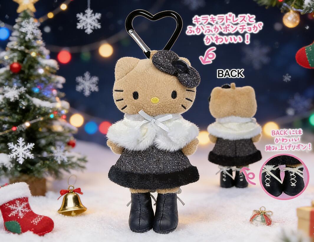 乐天商城 - ハローキティ スタイルアップマスコット ポンチョ　送料無料　サンリオ　SANRIO　スクバ　通学　バッグ　リュック　ネコポス発送