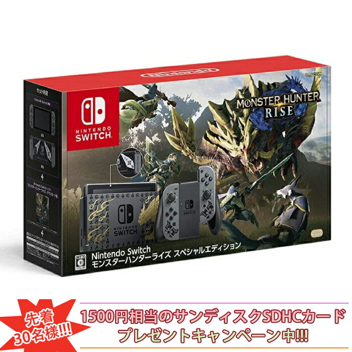 【お得な新品・送料無料・即納・在庫あり】Nintendo Switch モンスターハンターライズ スペシャル エディション