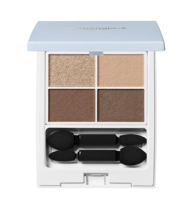 乐天商城 - ナチュラグラッセ　naturaglace　カラーアイズN　本体　01 サンドブラウン　4.8g　透明感　ツヤ感　濡れ感　しっとり　アイシャドウ　アイシャドー　オーガニック　自然由来　送料無料　ブラウン系