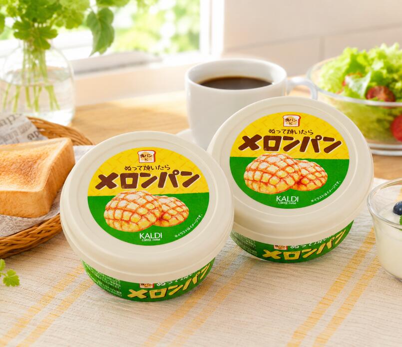 【国内正規品】【2個セット】 KALDI カルディオリジナル ぬって焼いたらメロンパン 110g ×2個セット 賞味期限2026年9月 朝のお供に 簡単 食パン 本格的 常温 賞味期限記載 【ギフトラッピング対応】お中元 【クーポン配布中】