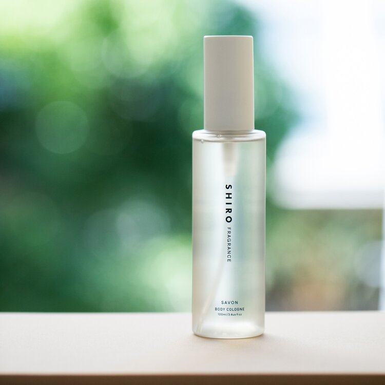 ★箱なし★ shiro シロ サボン ボディコロン 100mL SAVON BODY COLOGNE フレグランス 正規品 微細なミスト 心地よい香り 微細なミスト 穏やかな香り 自然な香り 爽やかなフルーツ 清潔感 石けんギフト 誕生日 クリスマスプレゼント ●送料無料追跡発送