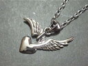 エンジェルハートウイングネックレス【メール便可】天使 羽根 Mens 羽 Angel Wing M-2259