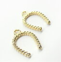 アクセサリー作製かわいいチャーム “Horseshoe” ペンダントトップ ハンドメイド 馬蹄