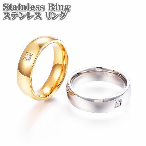 ƥ쥹奨꡼ ݥCZ Stainless Ring 塼ӥå륳˥ CZ ƥ쥹  
