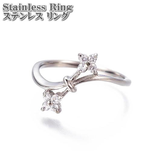 ƥ쥹  14 塼ӥå륳˥ ե  ƥ쥹 Stainless Ring ƥ쥹 CZ ...