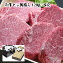 【ギフト】ヒレステーキ肉 国産 黒毛和牛肉 120g×5枚 折箱 化粧箱入 進物 ヘレステーキ 誕生日 内祝 プレゼント 御祝 御礼祝 結婚祝 快気祝 贈り物 プレゼント ギフ 贈答品 入学祝