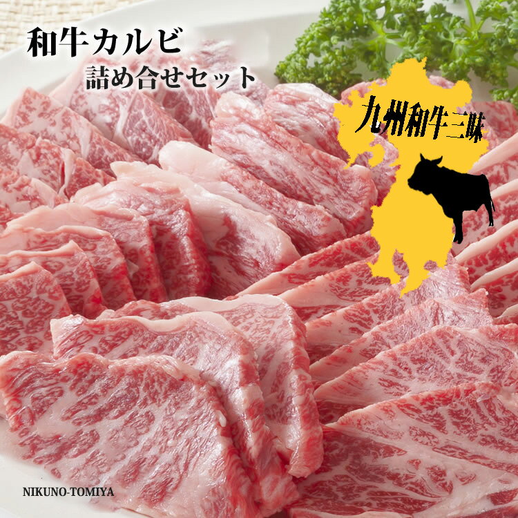 肉のとみや 焼き肉 【お買い物マラソン クーポン 500円引】焼肉セット カルビ 九州 和牛三昧 焼き肉 焼肉 国産 黒毛和牛肉 焼肉セット バーベキューセット 肉 送料無料和牛肉 カルビ アバラ カイノミ 肉 焼肉BBQ 冷蔵配送 誕生日 内祝 御礼 快気祝 進物 プレゼント 2024 ギフト 500g