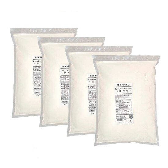 強力粉 スーパーカメリヤ(日清製粉) / 2.5kg×4個セット【 富澤商店 公式 】