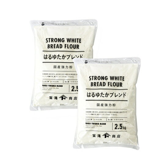 強力粉 はるゆたかブレンド(江別製粉) / 2.5kg×2個セット【 富澤商店 公式 】