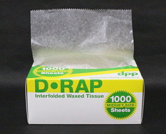Dラップ（ワックスペーパー）1000枚 / 1000枚【 取り寄せ 】【 富澤商店 公式 】のサムネイル