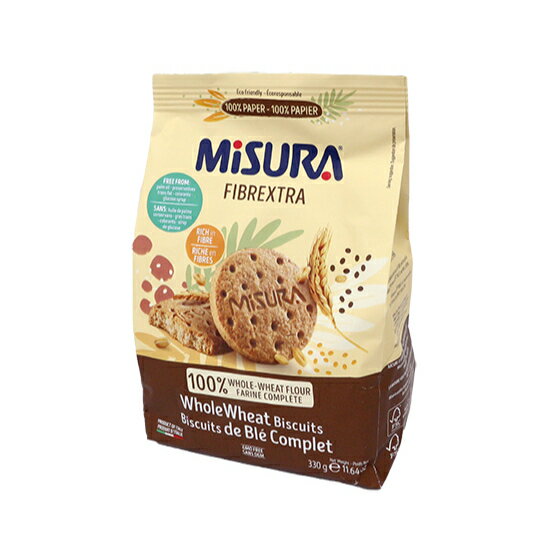 MISURA 全粒粉ビスケット / 330g【 富澤商店 公式 】