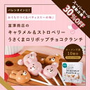 株式会社富澤商店 手作りキット うさくまロリポップチョコクランチ
