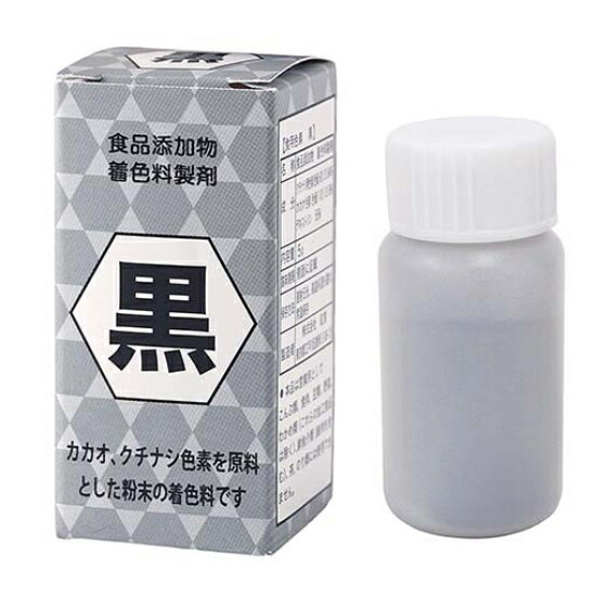 クチナシとカカオ由来の粉末色素です。 製菓製パンにお使いください。管理番号：240211-1■名称：食品添加物　着色料製剤■原材料名：＜成分＞クチナシ青色素(色価60)31.84% カカオ色素(色価110)13.16% デキストリン55%■保存方法(未開封)：直射日光、高温多湿を避け、常温保存■賞味期限(未開封時)：製造日から1年 ※製造日を起点とした期限です■注意事項：使用基準：本品は営業用として、こんぶ類、食肉、豆類、野菜、わかめ類(これらの加工食品は除く)、鮮魚介類(鯨肉を含む)、茶、のり類には使用できません。* 幼児の手の届かない所に保管してください。* 開封後は密封して早めにご使用ください。■販売者：株式会社富澤商店/東京都町田市小山ヶ丘3丁目22-9