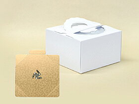 手提デコ箱(白無地) 5号 / 1枚【 富澤商店 公式 】