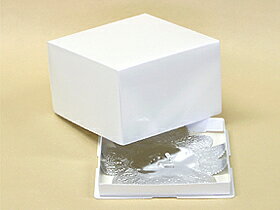 かぶせデコ箱(白無地) 5号 / 1枚【 富澤商店 公式 】