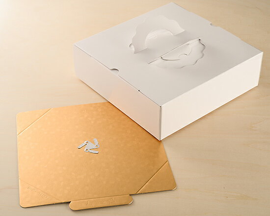 ガトーケース(白無地) 7号 / 1枚【 富澤商店 公式 】