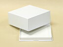 かぶせパイ箱(白無地) 5号 / 1枚【 富澤商店 公式 】