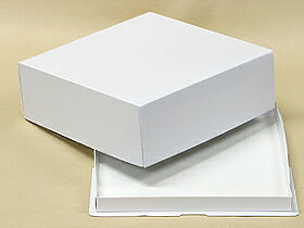 かぶせパイ箱(白無地) 7号 / 1枚【 富澤商店 公式 】