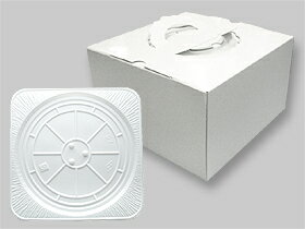 手提シフォンケーキ箱(20cm用) / 1枚【 富澤商店 公式 】