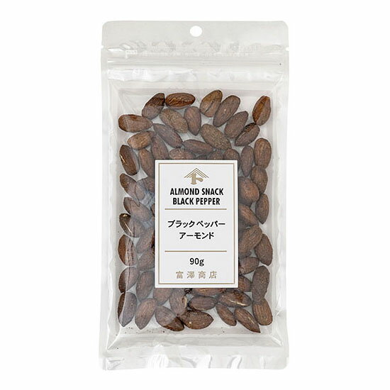 富澤のスナック ブラックペッパーアーモンド / 90g【 富澤商店 公式 】