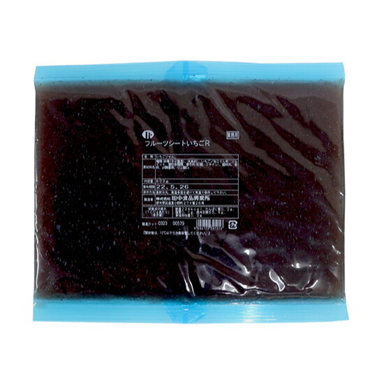 【 冷蔵便 】フルーツシート いちご / 600g【 富澤商店 公式 】のサムネイル