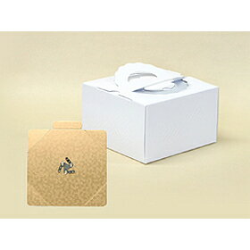 手提デコ箱(白無地) 5号 / 100枚【 富澤商店 公式 】