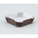 純白ペット 茶角 78×78×20H / 300枚【 取り寄せ 】【 富澤商店 公式 】