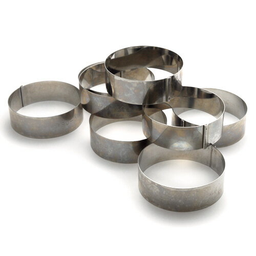 イングリッシュマフィン型8個セット / 1セット【 富澤商店 公式 】