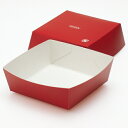 紙製トレー(レッド) / 10枚【 富澤商店 公式 】