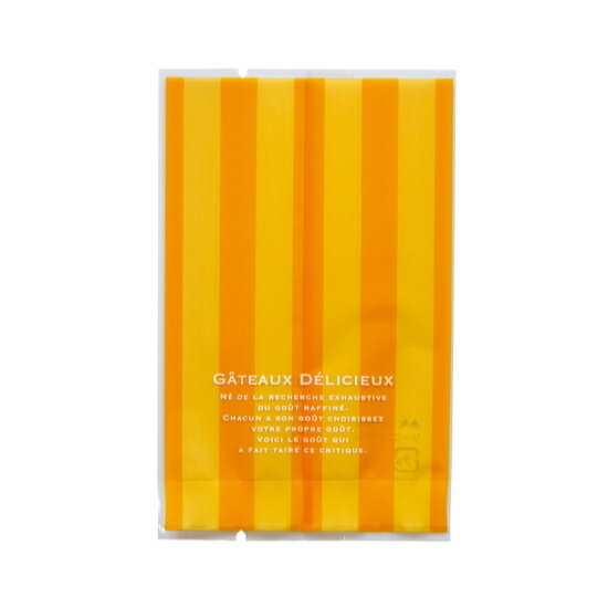 ガス袋 リーニュ 特小 オレンジ / 10枚【 取り寄せ 】【 富澤商店 公式 】