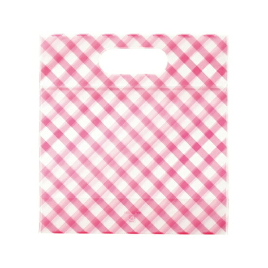 樂天商城 - チャック付 小判抜袋 ストライプピンク S / 2枚【 富澤商店 公式 】