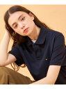 (M)TOMMY HILFIGER(トミーヒルフィガー) レギュラーポロシャツ TOMMY HILFIGER トミーヒルフィガー トップス ポロシャツ ネイビー ブラック ホワイト【送料無料】[Rakuten Fashion]