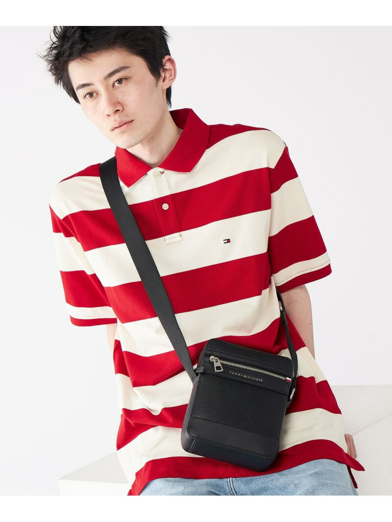 楽天TOMMY HILFIGER【SALE／40％OFF】セントラルミニリポーターバッグ TOMMY HILFIGER トミーヒルフィガー バッグ ボディバッグ・ウエストポーチ ブラック【RBA_E】【送料無料】[Rakuten Fashion]
