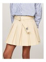 【SALE/50%OFF】(K)TOMMY HILFIGER(トミーヒルフィガー) SOFT COTTON TWILL PLEATED SKIRT TOMMY ...