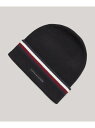【SALE/50%OFF】コープラブソリッドストライプビーニー TOMMY HILFIGER トミーヒルフィガー 帽子 ニット帽・ビーニー レッド ブラック【R...
