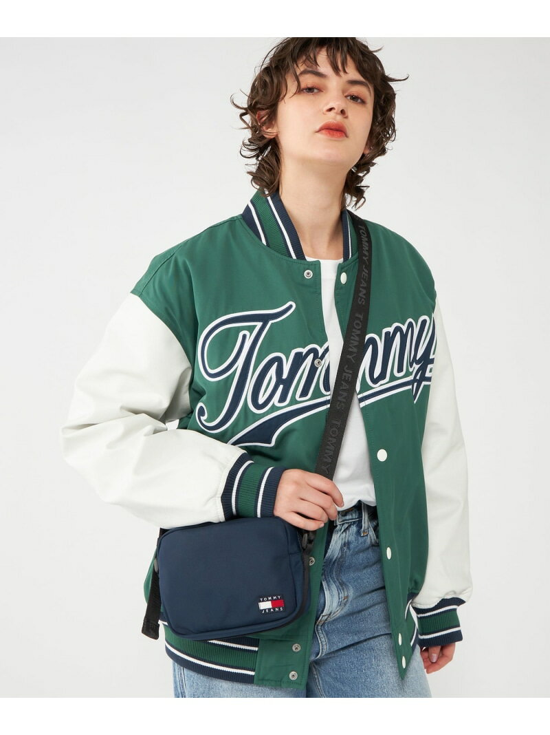 【SALE／20%OFF】【オンライン限定】エッセンシャルデイリーショルダーバッグ TOMMY JEANS トミーヒルフィガー バッグ ショルダーバッグ ネイビー ブラック【RBA_E】【送料無料】[Rakuten Fashion]